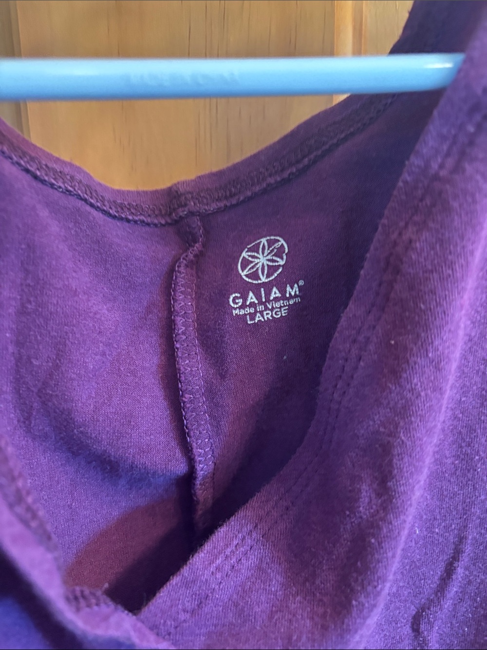 GAIAM Divine Tank Purple Yoga top - Picture 3 of 9
